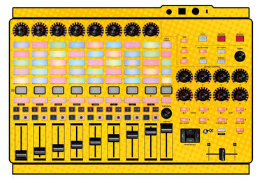 Akai Pro APC 40 MK2 Skin Gradienter Yellow